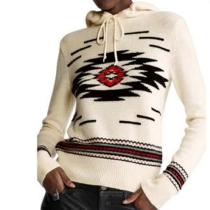Polo Ralph Lauren Wool Cashmere Sweater
XSmall Aztec Hoodie brand new